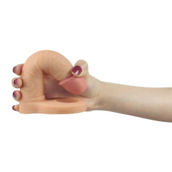 LoveToy Gode Vibrant pour Double pénétration 12 x 2.8 cm